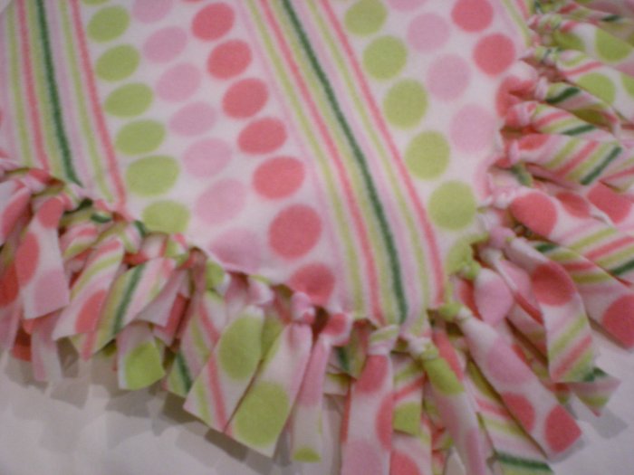 Large 'Candy' Baby, Toddler, Kids Fleece Blanket