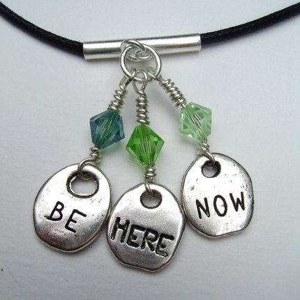 Be Here Now - Recovery Pendant Necklace