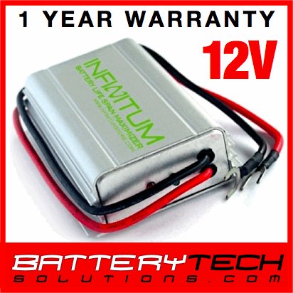 Battery Desulphator Life Span Optimizer 12V Caravan/Quad/UTV/ATV/Go Kart