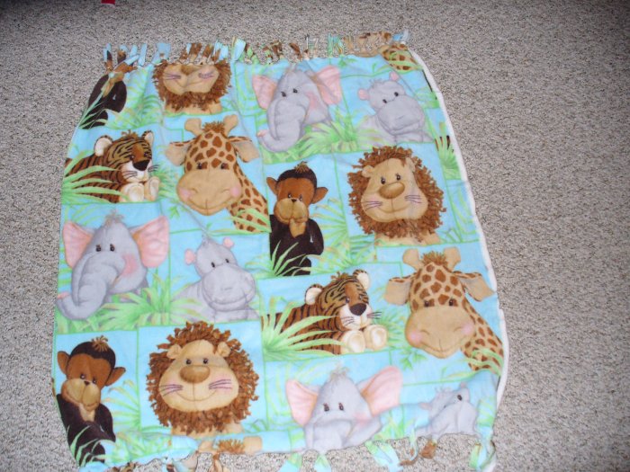 Baby Animal Baby Blanket