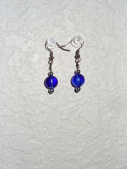 Earring - Bold Navy Blue