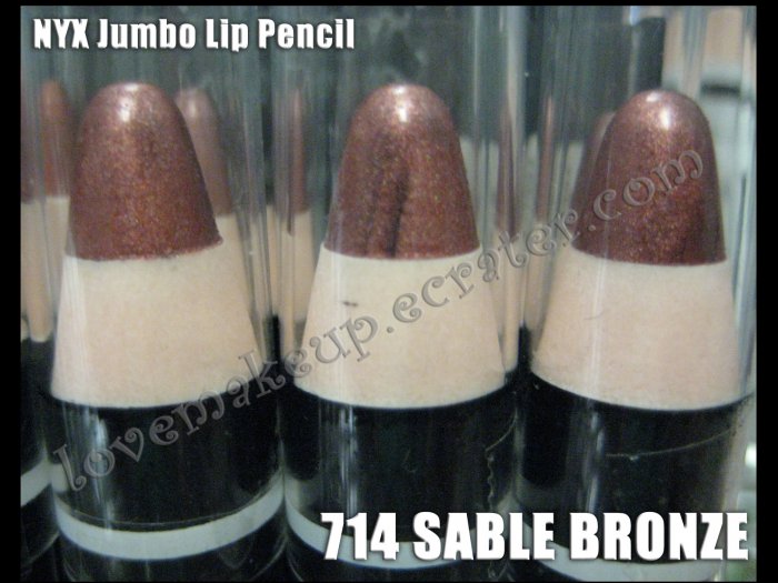 NYX Jumbo Pencil LIPSTICK #714 SABLE BRONZE