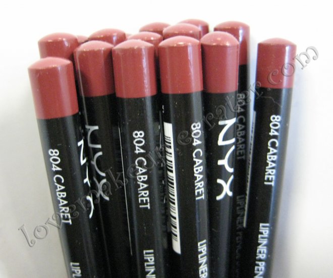 NYX Slim Pencil LIP LINER 804 CABARET