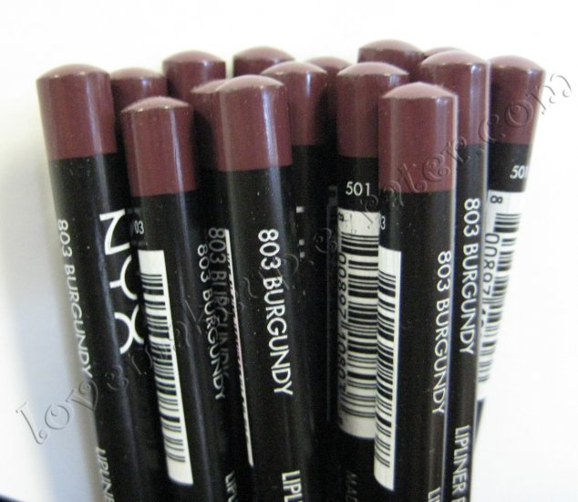 NYX Slim Pencil LIP LINER 803 BURGUNDY