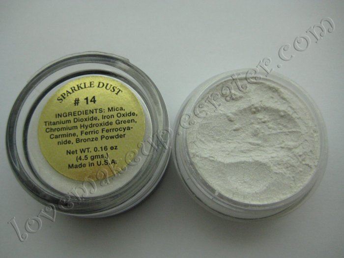 La Femme SPARKLE DUST #14 CHAMPAGNE GOLD (Comparable to Napoleon Perdis and MAC)