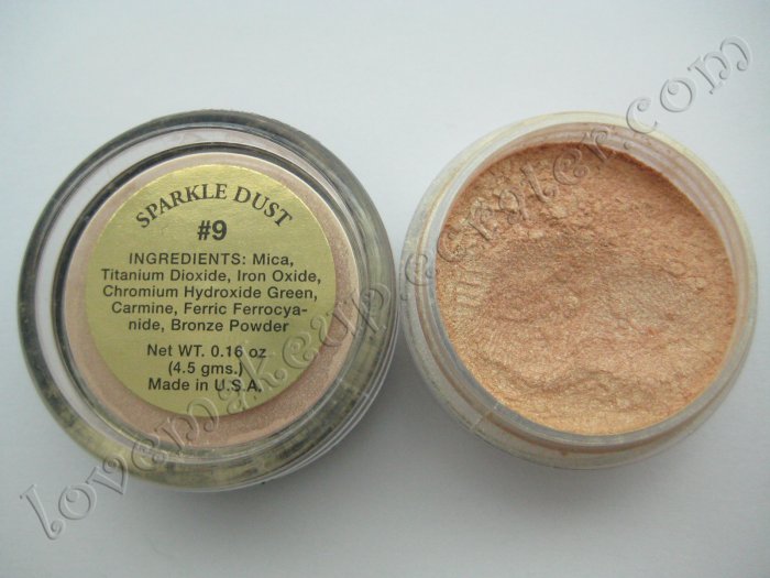 La Femme SPARKLE DUST #9 GOLDEN SUNSET (Comparable to Napoleon Perdis and MAC)