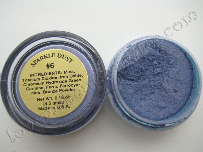La Femme SPARKLE DUST #6 PERIWINKLE/FIRE 'N ICE (Comparable to Napoleon Perdis and MAC)