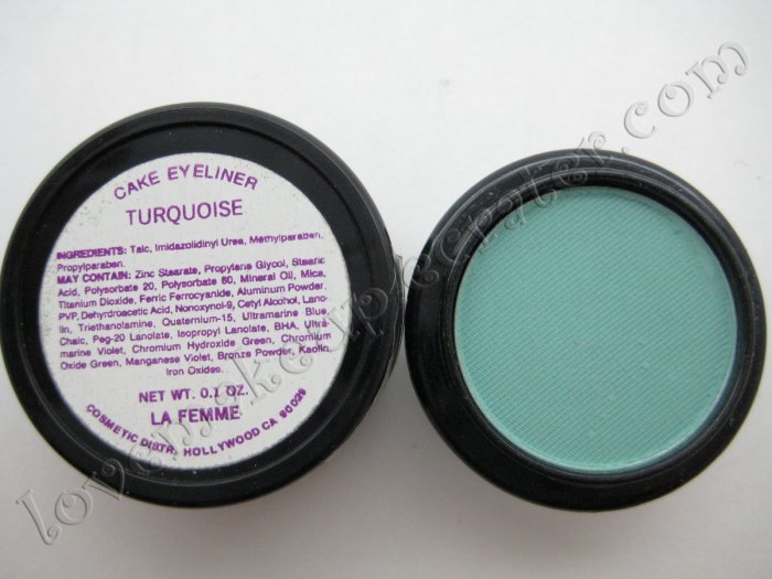 La Femme CAKE EYE LINER - TURQUOISE