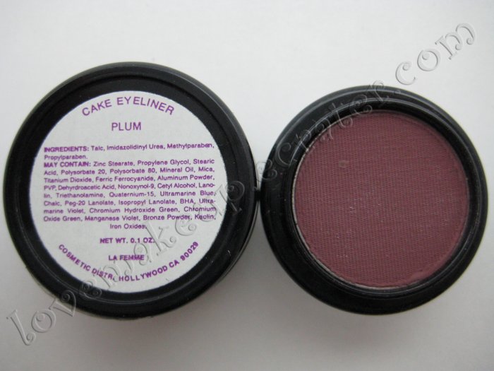 La Femme CAKE EYE LINER - PLUM