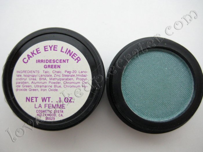 La Femme CAKE EYE LINER - IRIDESCENT GREEN