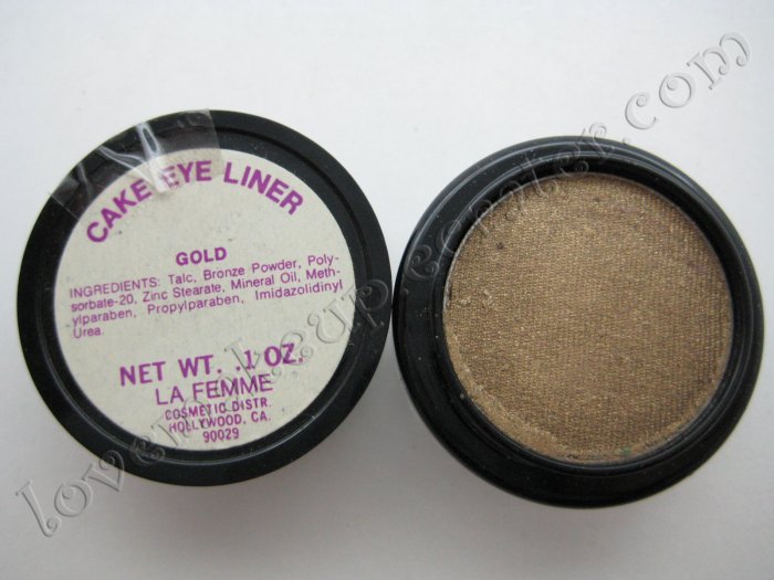 La Femme CAKE EYE LINER - GOLD
