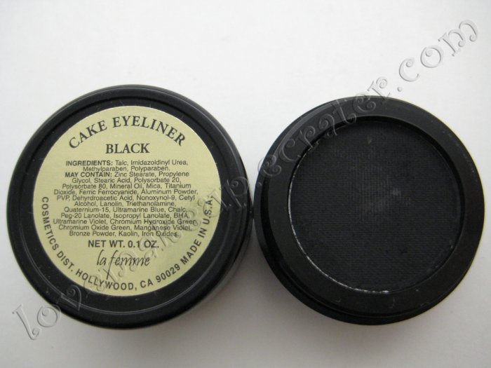La Femme CAKE EYE LINER - BLACK