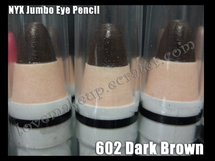 NYX Jumbo Eye EYESHADOW PENCIL 602 * DARK BROWN *