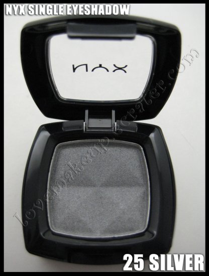 NYX Single EYESHADOW *25 SILVER*