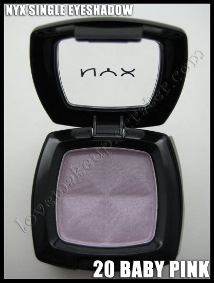 NYX Single EYESHADOW *20 BABY PINK*
