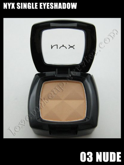 NYX Single EYESHADOW * 03 NUDE *