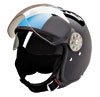 OPEN FACE HELMET 16560 MATT BLACK/BLUE - XL