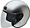OPEN FACE HELMET 20230 SILVER - XS
