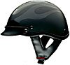 HALF HELMET 100119 FLAT FLAME - L