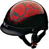HALF HELMET 100125 WINE BONEYARD - M