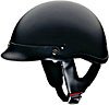 HALF HELMET 100116 MATT BLACK - M