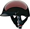 HALF HELMET 100114 WINE - S