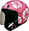 Helmet w/Redbud Flowers Pink/White 15112 - XS