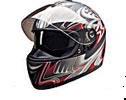 FULL FACE HELMET PC77772 MATT RED SHARK - XXL
