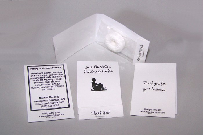 100 Customize Business Promo Mintbooks Mintbook Favors