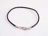 Black Classic Style Leather Bracelet