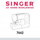 Singer 7442 Sewing Machine Instruction Manual Pdf