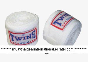 TW000 - Twins Special Hand Wraps (White)