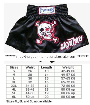 TS098 - Twins Special Muay Thai Shorts
