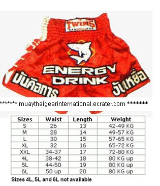 TS071 - Twins Special Muay Thai Shorts