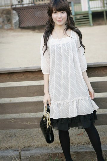 ML 9003 White dress