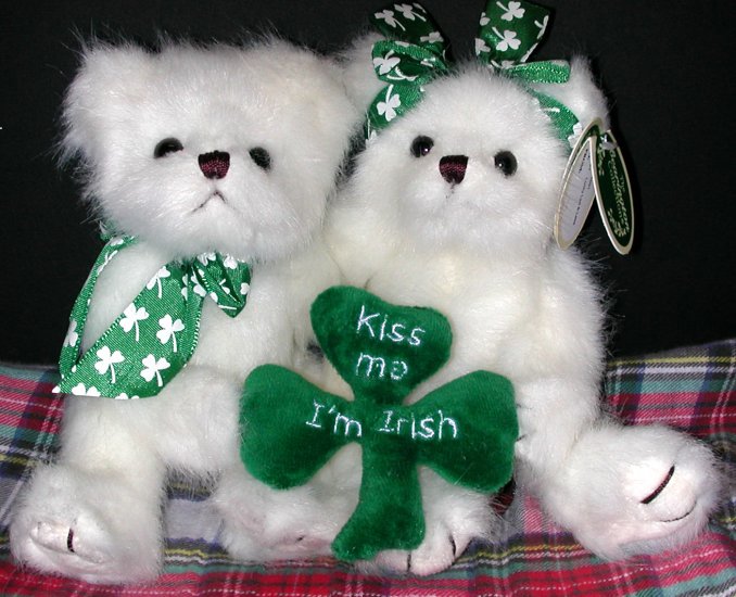 Bearington Bear St. Patrick's Irish Pair - Lucky Lad & Lass