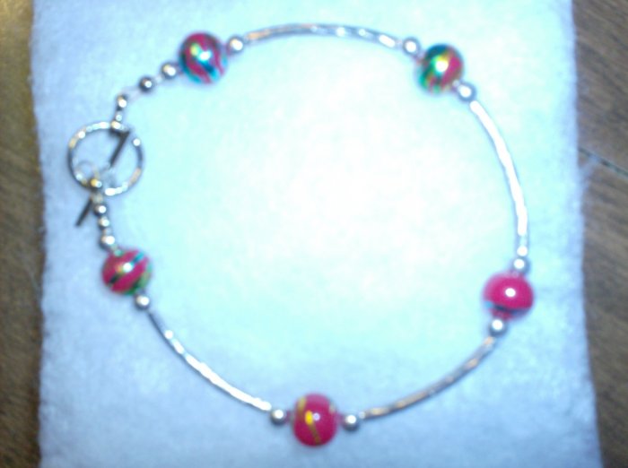 red and silver