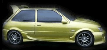 Ford Fiesta mk3/mk4 sideskirts