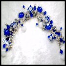 Lampwork Bead Charm Bracelet