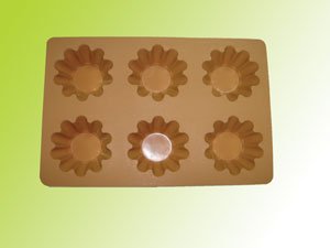 silicone bakeware(flex 6 brioche mold)