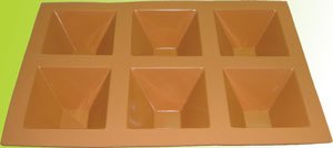 Silicone bakeware(pyramid pan)