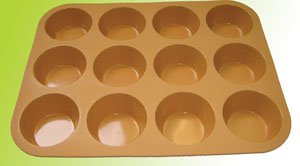 Silicone bakeware(12 cup mini tart pan)