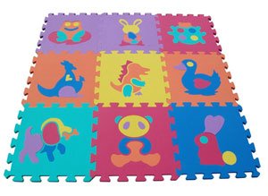 EVA foam cartoon puzzle mats