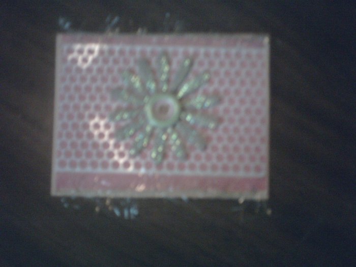 Pink Flower Greeting Card.