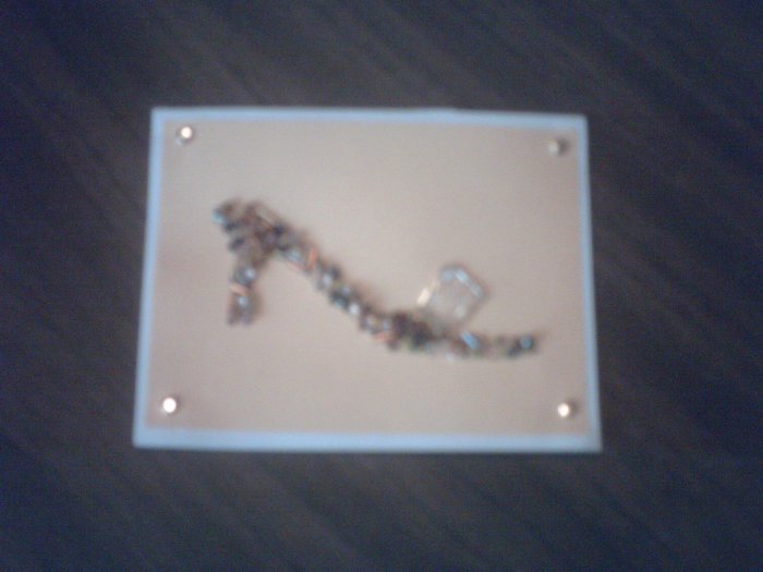 Decorative Beaded Greeting Card.