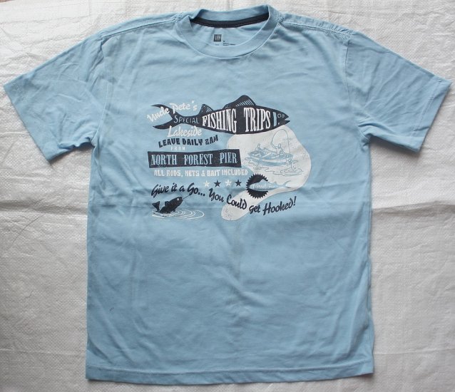 GAP Light Blue T- Shirt (RM29.90)