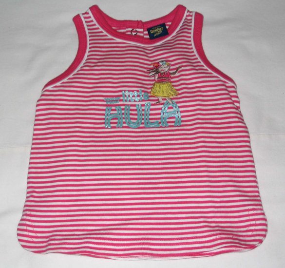 OSH KOSH Pink Stripes 'Little Hula' Top (RM31.90)