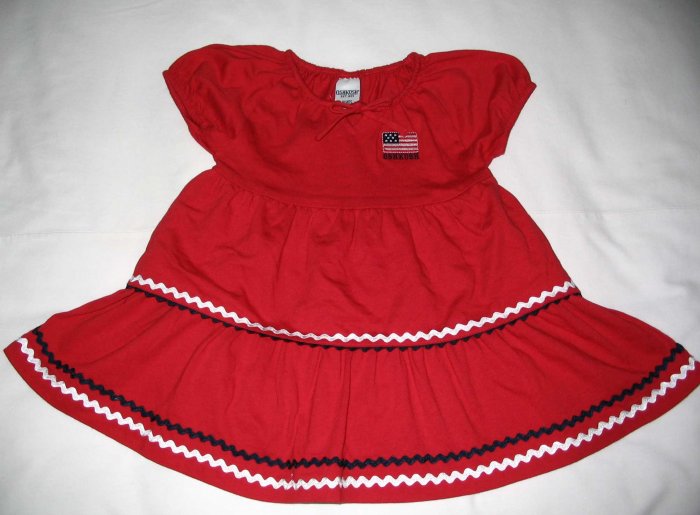 OSH KOSH Red Chiffon Dress (RM36.90) LAST PIECE!