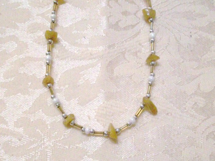 Beige Shell Necklace