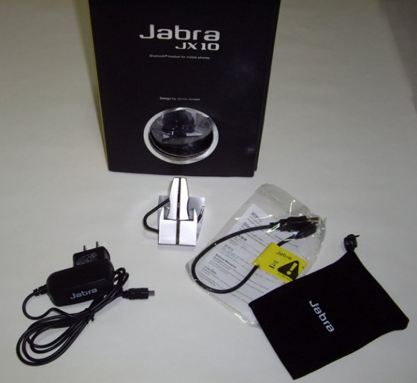 New Jabra JX10 Bluetooth Black Headset